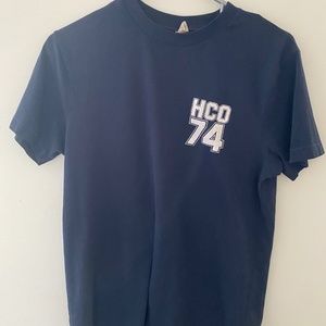Hollister Navy & White T-Shirt
